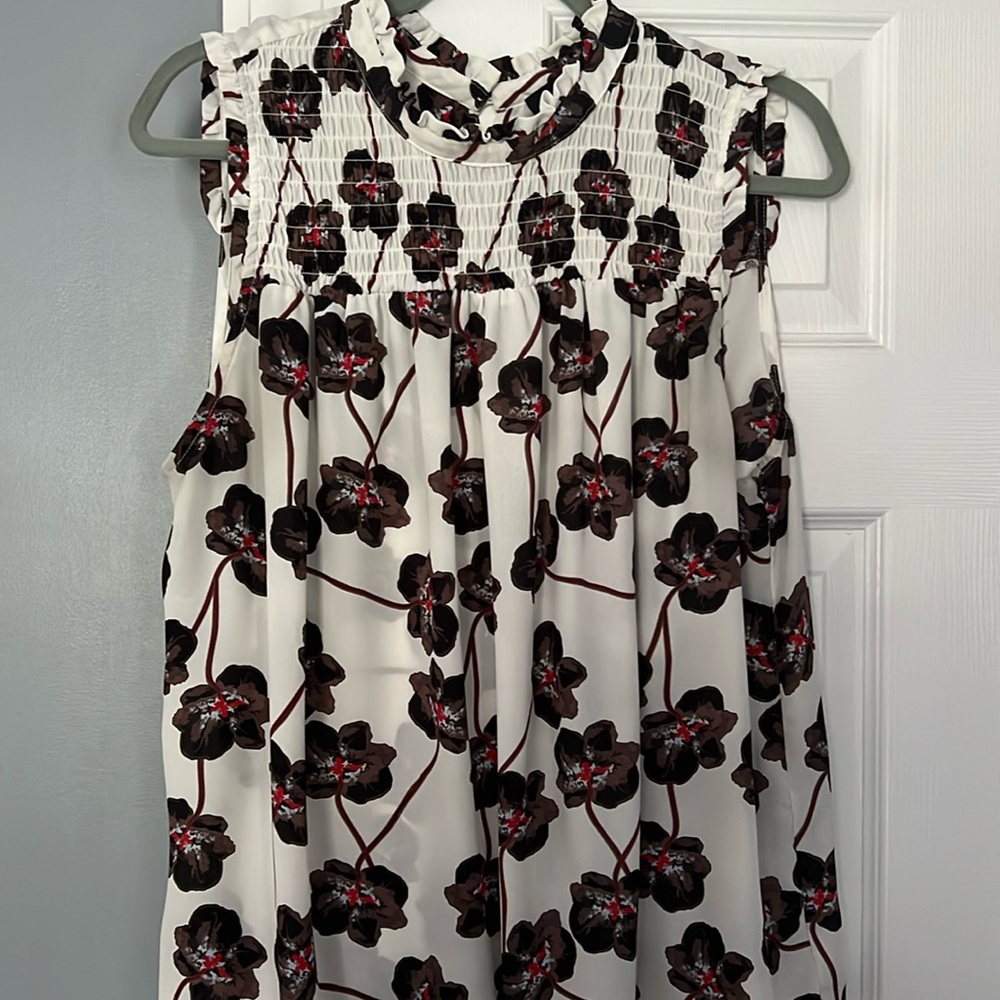 Flowered Blouse